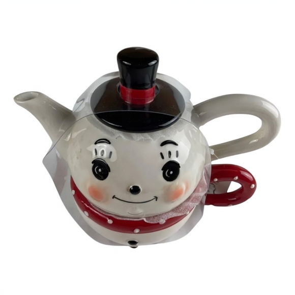 NEW Johanna Parker Snowman Teapot and Mug - Picture 2 of 3